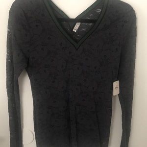 Free people lace top